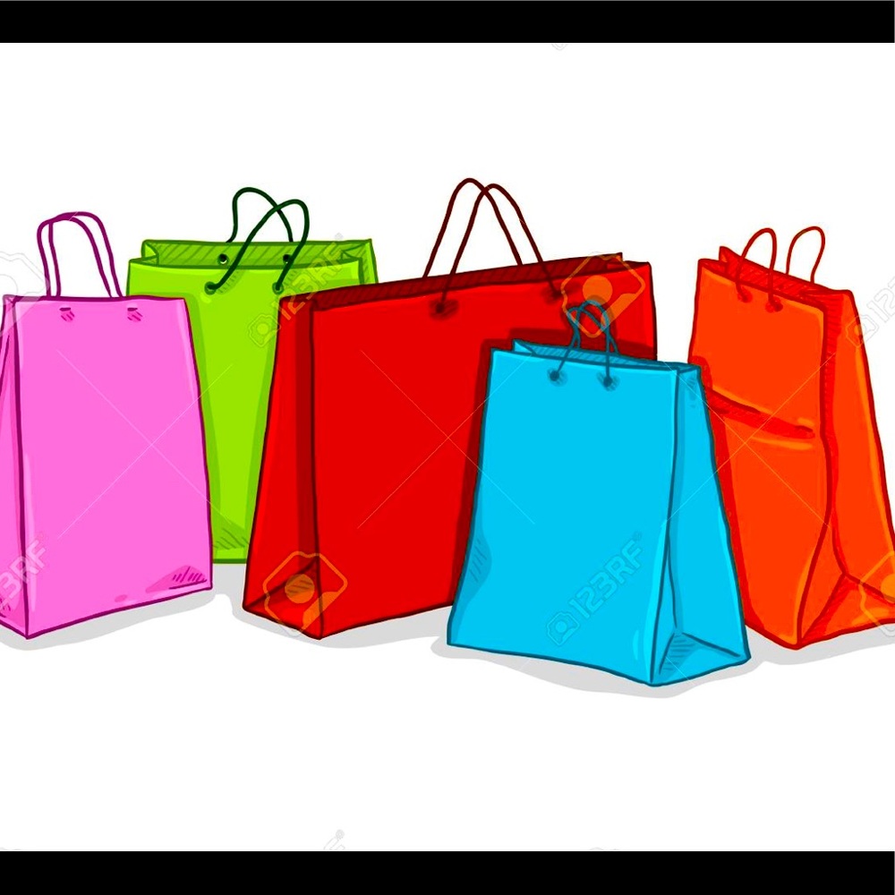 Shop till you drop❤️💛💙💚💜🖤🤍🤎🧡
